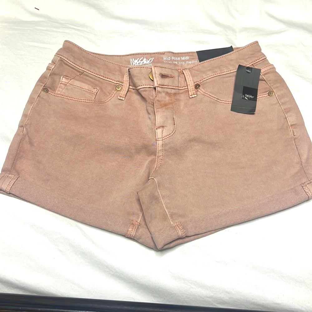 Pink Jean shorts